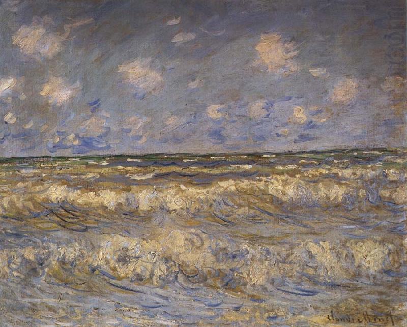 Claude Monet Rough Sea china oil painting image